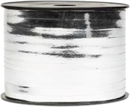 Krullint 250mx5mm metallic zilver
