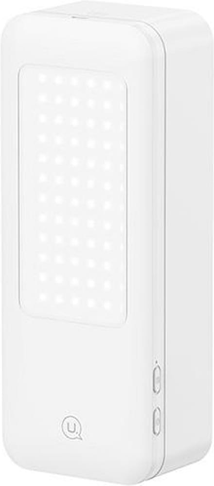 USAMS Multifunctionele telefoonhouder met LED-lamp wit/wit ZB26501 (US-ZB265)