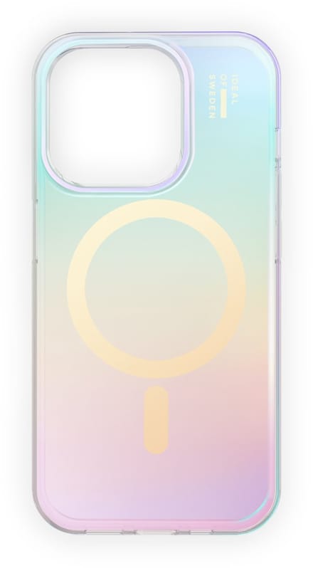 iDeal of Sweden Clear Case Mid MagSafe geschikt voor Apple iPhone 15 Pro Shimmer