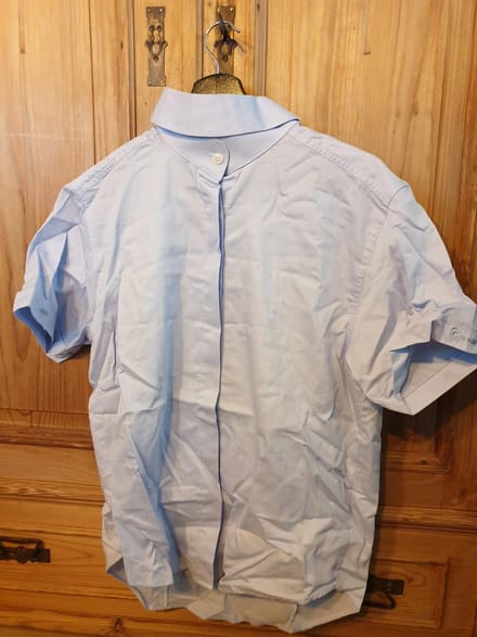 Cavallo wedstrijdblouse lichtblauw - maat 40