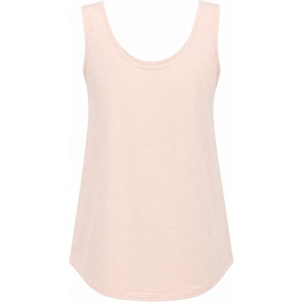 Casual U-Hals Katoenmix Tanktop
