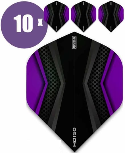 ABC Darts - Dart Flights - Pentathlon HD150 Paars - 10 sets (30 st.)