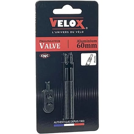 Ventielverlengstukken met halve schroefdraad Velox (x2)