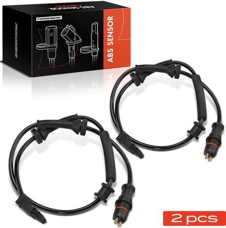 Frankberg 2x ABS-sensor achteras links rechts voor Renault
