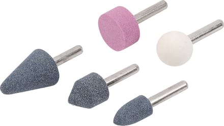 Powerplus POWAIR0121 Stift slijpstenen 5-delig 1/4 inch