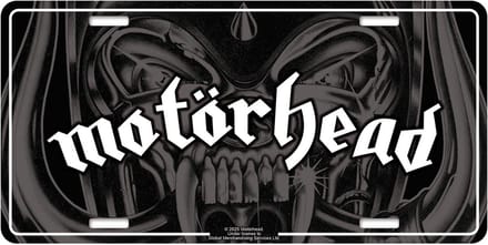 Motorhead - Logo Metalen wandbord - Zwart