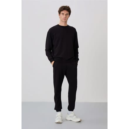 Heren Oversized Sweatshirt en Broek Set