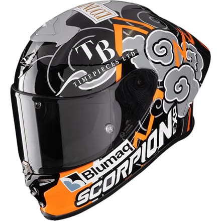 Scorpion EXO-R1 Evo Air Racing # 1 Replica Aron FIM Integraalhelm -