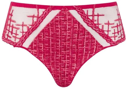 Louisa Bracq - Tweegy Shorty Rouge A Levres - maat 46 - Rood/Goud