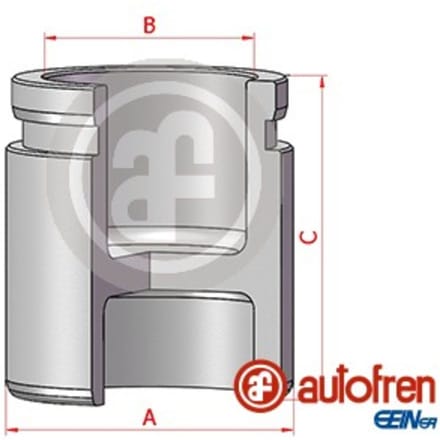 Zuiger, remklauw AUTOFREN SEINSA D025523, achter
