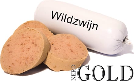 Nero Pure Vlees worst Wildzwijn 800gr - 6 stuks