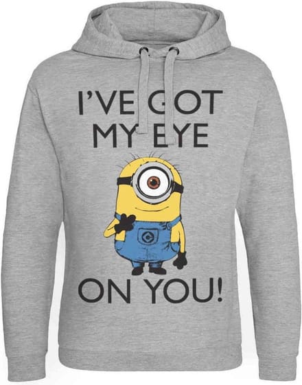 Minions Hoodie/trui -M- I Got My Eye On You Grijs