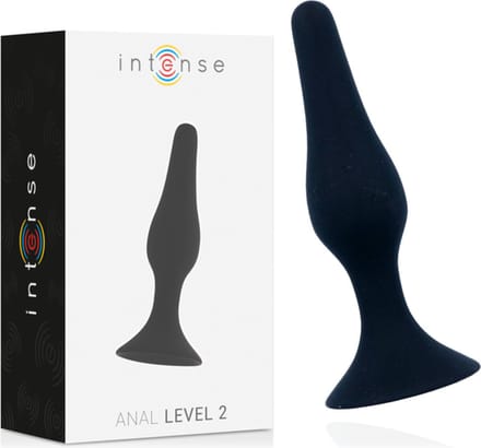INTENSE ANAL TOYS | Intense Anal Level 2 11.5cm Black