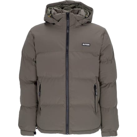 Heren pufferjack leger donsjack