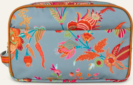 Oilily Chloe - Toilettas - Dames - Ritssluiting - Waterafstotend - Blauw - One size
