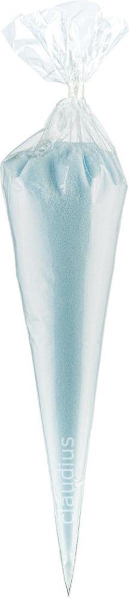 Scrubzout Opium- 500 gram in puntzak transparant - set van 6 stuks - Hydraterende Lichaamsscrub