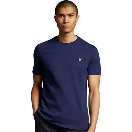 Lyle and Scott Blauw T-shirt - Maat S - Heren