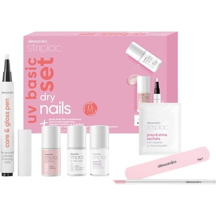 Alessandro Striplac UV Colour Basic Set Dry Nails Nagelsets Dames