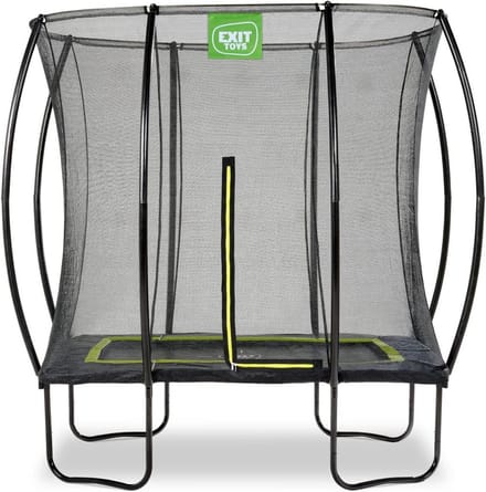 Ronde Vrijstaande Trampoline met Veiligheidsnet - Rechthoekig Tuinmodel