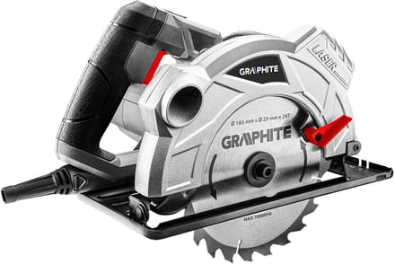 HAND CIRKELZAAG MACHINE 1500 Watt - GRAPHITE