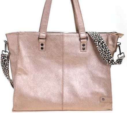 Brons shopper/schooltas Veghel, I'm Dutch