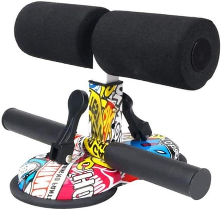 Fitness Hulp - Buiktrainer Zitten - Kracht Training - Dubbele Zuignappen - 4 Hoogte Instellingen - A
