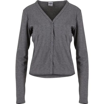 Urban Classics - Rib Cardigan - L - Grijs