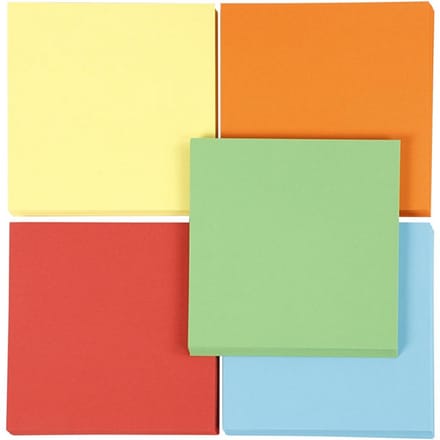 CC Origami Paper, size 15x15 cm, 80 g, 5x80 sheet/ 1 pack