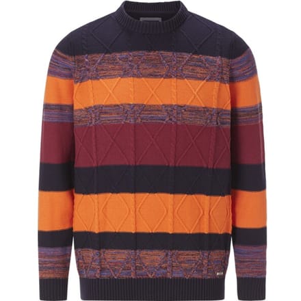 Babista herren Trui - 64/66 - oranje - Plus Size