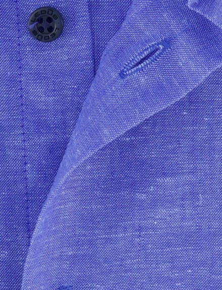 Ledub business overhemd blauw