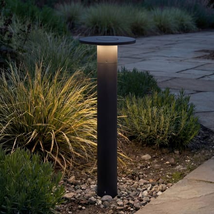 Arcchio LED tuinpadverlichting Tovio, hoogte 65 cm, antraciet