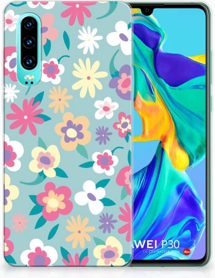 Huawei P30 TPU Case Flower Power