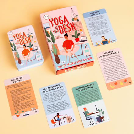 Gift Republic Yoga Aan Je Bureau Kaarten