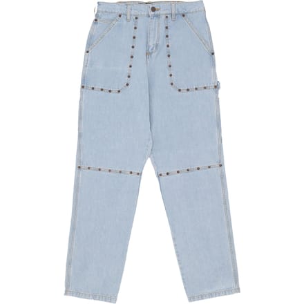 Jeans Man Rivets vermoeidheid Denim licht blauw