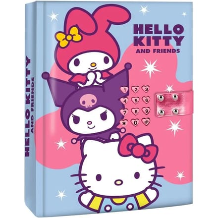 Licenties Kinderen - Elektronisch geheim dagboek + geluid Hello Kitty &; Vrienden