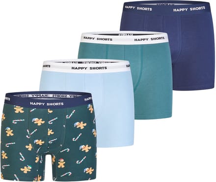 Happy Shorts Boxer Kerstmis