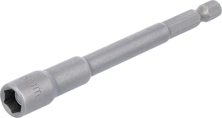 BGS Dopsleutel zeskant extra lang voor boormachines 8 mm