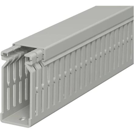 OBO Bettermann 6178203 Kabelgoot (l x b x h) 2000 x 25 x 60 mm 1 stuk(s) Steen-grijs