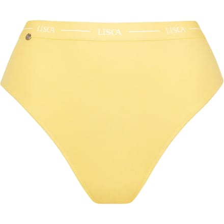 Hoge taille uitgesneden Braziliaanse slip voor dames Lisca Sunflower