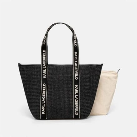 Boodschappentas Karl Lagerfeld K/essential Raffia Bag