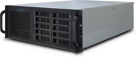 Server Behuizing - Opslag Case - Datamanagement - Hot-Swap Schijven - 4U - Zwart