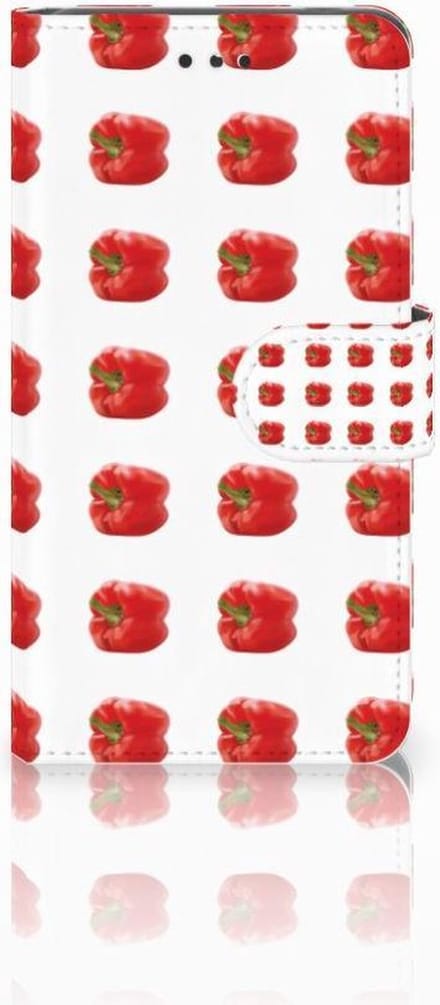 Nokia 7 Book Cover Paprika Red