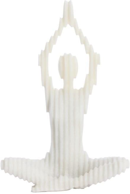 Light & Living Ornament Zenna - Crème - 28x17x41.5cm - Modern - Kunststof