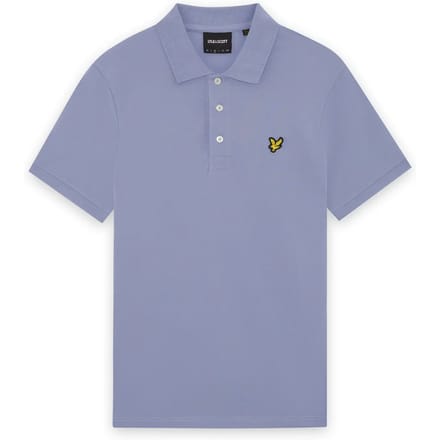 Lyle and Scott Poloshirt Bubble Blauw - Maat M - Heren