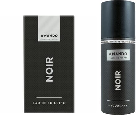 Amando Noir Eau de Toilette Spray 50 ml + Deo Spray 150 ml