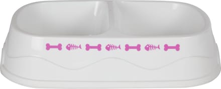 HEGA - PET EETBAK - DUBBEL - RH - 31x19x8cm - SET VAN 3 STUKS
