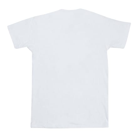 Disney Meisjes Minnie Mouse Gezicht Katoenen T-Shirt (Wit)