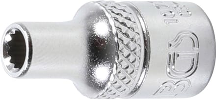 BGS Dopsleuteldop twaalfkant - 1/4 - 4 mm