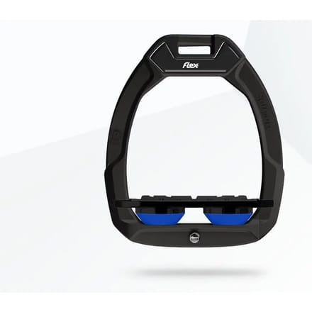 Veiligheidseitjes Plat Grip Zwart/Zwart/Blauw Flex-On Safe-On