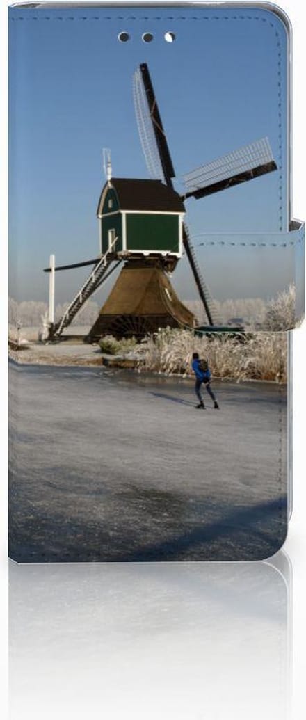 Nokia 3.1 (2018) Flip Cover Schaatsers